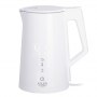 Adler | Kettle | AD 1345w | Electric | 2200 W | 1.7 L | Stainless steel | 360° rotational base | White - 2